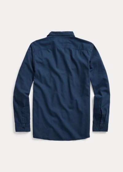 Men's Ralph Lauren Garment-Dyed Twill Work Shirt | 245091GKX